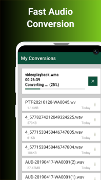 تحميل Audio Converter To Any Format الموسيقى والصوت لنظام أندرويد لقطة شاشة 6