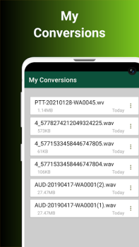 تحميل Audio Converter To Any Format الموسيقى والصوت لنظام أندرويد لقطة شاشة 7
