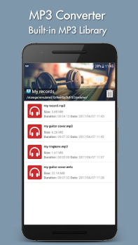 تحميل محول MP3 الموسيقى والصوت لنظام أندرويد لقطة شاشة 5