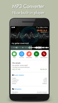 تحميل محول MP3 الموسيقى والصوت لنظام أندرويد لقطة شاشة 6
