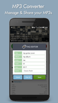 تحميل محول MP3 الموسيقى والصوت لنظام أندرويد لقطة شاشة 7