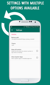 تحميل Apps Backup and Restore عمل لنظام أندرويد لقطة شاشة 5