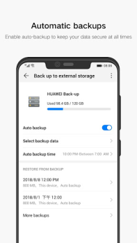 تحميل Huawei Backup أدوات لنظام أندرويد لقطة شاشة 3