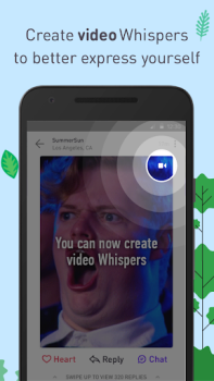 تحميل Whisper الاجتماعية لنظام أندرويد لقطة شاشة 4