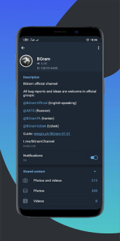 تحميل BGram الاتصالات لنظام أندرويد لقطة شاشة 2