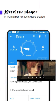 تحميل Torrent Pro - Torrent Download مشغلات الفيديو والمحررين لنظام أندرويد لقطة شاشة 5