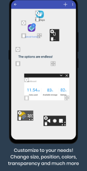 تحميل Overlays - Floating Launcher عمل لنظام أندرويد لقطة شاشة 3