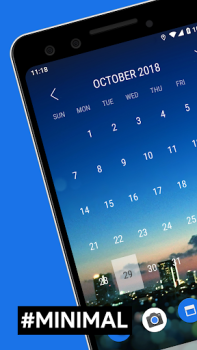 تحميل Month: Calendar Widget عمل لنظام أندرويد لقطة شاشة 3