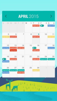تحميل Month: Calendar Widget عمل لنظام أندرويد لقطة شاشة 6