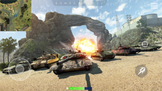تحميل Tanks of War العاب اكشن لنظام أندرويد لقطة شاشة 4