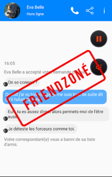 تحميل Friendzoné - Jeux sms مغامرة لنظام أندرويد لقطة شاشة 2