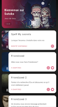 تحميل Sutoko : jeux sms à choix مغامرة لنظام أندرويد لقطة شاشة 5