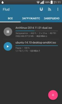 تحميل Flud - Torrent Downloader مشغلات الفيديو والمحررين لنظام أندرويد لقطة شاشة 2