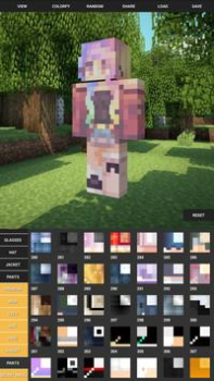 تحميل Custom Skin Creator Minecraft وسائل الترفيه لنظام أندرويد لقطة شاشة 4