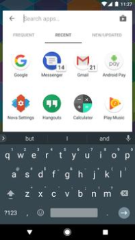 تحميل Nova Launcher إضفاء الطابع الشخصي لنظام أندرويد لقطة شاشة 4