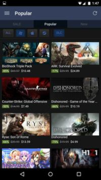 تحميل Steam وسائل الترفيه لنظام أندرويد لقطة شاشة 2