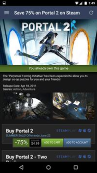 تحميل Steam وسائل الترفيه لنظام أندرويد لقطة شاشة 3