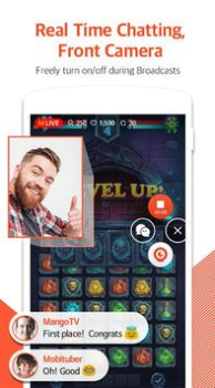 تحميل Mobizen Live for YouTube مشغلات الفيديو والمحررين لنظام أندرويد لقطة شاشة 2