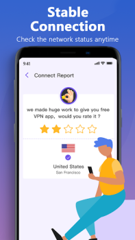 تحميل Top VPN - Fast, Secure & Free Unlimited Proxy أدوات لنظام أندرويد لقطة شاشة 4