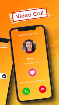 تحميل Fake Video Call: Fake GF video وسائل الترفيه لنظام أندرويد لقطة شاشة 3