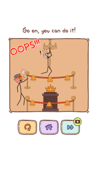 Thief Puzzle: to pass a level
