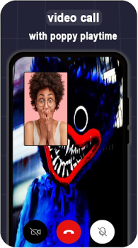 تحميل Poppy Playtime horror fake call video إضفاء الطابع الشخصي لنظام أندرويد لقطة شاشة 2