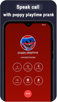 تحميل Poppy Playtime horror fake call video إضفاء الطابع الشخصي لنظام أندرويد لقطة شاشة 6