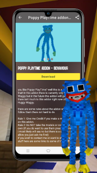 تحميل Poppy Play Time for MCPE متنوع لنظام أندرويد لقطة شاشة 5