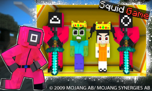 تحميل Squid Game Mod for Minecraft الكتب والمراجع لنظام أندرويد لقطة شاشة 2