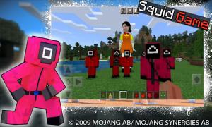 تحميل Squid Game Mod for Minecraft الكتب والمراجع لنظام أندرويد لقطة شاشة 4