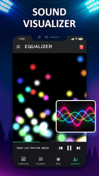 تحميل تعزيز الصوت&الجهير-Equalizer الموسيقى والصوت لنظام أندرويد لقطة شاشة 4