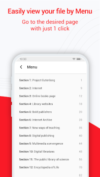 تحميل قارئ PDF، PDF Viewer عمل لنظام أندرويد لقطة شاشة 5
