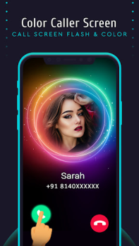 تحميل Color Caller Screen أدوات لنظام أندرويد لقطة شاشة 5