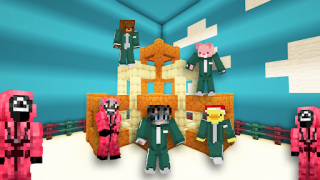 تحميل Squid Game skins for Minecraft وسائل الترفيه لنظام أندرويد لقطة شاشة 3