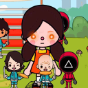 تحميل  squid toca boca life world tip