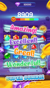 تحميل Gem Planet Merger - Diamond Winner ألعاب عارضة لنظام أندرويد لقطة شاشة 3